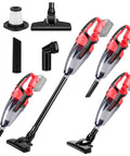 Cordless 120W Handheld Vacuum Cleaner That Is A Beast For Quick Cleanups Compatible With Milwaukee 18V Battery, no battery shown, tool-only.