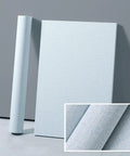 Light Blue Faux Grasscloth Peel And Stick Wallpaper 15.7x120 Inches Self Adhesive Contact Paper With Textured Fabric Look