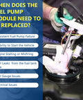 Mechanic installing Electric Fuel Pump Assembly For Toyota Corolla 1.8L 2003 2004 Fits OE 77020-02190 Replace P77242M Reliable Fuel Delivery Module