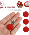 Detail of 50 Piece Car Headliner Repair Kit With Fabric Covered Pins And Roof Fixing Buckles For Trucks SUVs And Cars Easy To Use