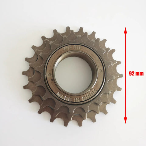 Three Speed Bike Freewheel 16 19 22 Teeth For Most Bikes Threaded Freewheel Replacement Part 92mm Outer Diameter