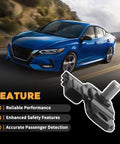 Nissan Right Seat Occupant Sensor Replacement Drop-In For Altima Pathfinder Sentra Murano Maxima 2013-2019 And Infiniti JX35 2013 And QX60 2014-2019 Replaces 98853-3JA0A 98853-5EE1A for passenger seat detection
