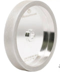 Sharpen Old Blades With This Badass CBN Grinding Wheel Built For Razor Precision Six Inch Face Width Half Inch Arbor. CBN wheel for sharpening.