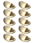 Retro Iron Cabinet Handle Set 10 Pieces 81x35mm Brushed Antique Bronze Drawer Pulls For Kitchen Cabinets And Furniture Hardware Replacement, Easy Install, Classic Retro Style