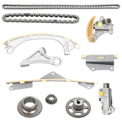 Engine Timing Chain Kit For 2015 2020 Acura TLX ILX Honda Accord CR-V 2.4L Engine Replacement components with gears and tensioners