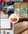 Wide applications of Heavy Duty Car Buffer Polisher With 6 Speed Settings From 1000 To 3500 RPM on cars, glass, marble, wood.