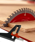 Table Saw Height Gauge For Woodworking 0 To 2 Inches Precision Depth Gauge And Router Height Adjuster Aluminum Alloy
