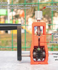 Heavy Duty Manual And Electric Wire Stripping Machine With Replaceable Blade, close-up of handle and internal components.