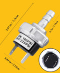 Air Compressor Pressure Switch Replacement That Fits D55146 Type 8 4.5 Gallon, up to 225 PSI AB9063290 front view