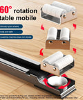 Triharyar Heavy Duty Appliance Rollers With 360 Degree Swivel Wheels and Telescopic Adjustable Legs for Moving Furniture, showing nylon wheels.