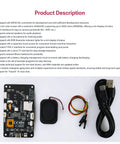 Esp32 S3 Touchscreen Module 2 Point 8 Inch Ip Lcd Display Featuring Wifi Bluetooth Capability Capacitive Panel For Arduino Iot Enthusiasts Plug And Play Rig No Sweat Setup with USB, speaker and wires.