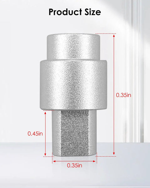 Aluminum Alloy Temperature Door Servo Coupling For Dodge Ram 1500 1999 2000 2001 Ram 2500 1999 2002 Size Details