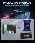 Xenon White LED Car Interior Bulbs 570 Lumens Each, 3.8W, 6500K packaging upgrade for automotive lighting