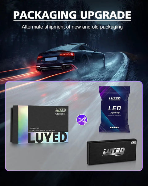 Xenon White LED Car Interior Bulbs 570 Lumens Each, 3.8W, 6500K packaging upgrade for automotive lighting