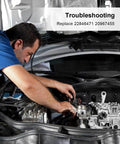Mechanic troubleshooting GM vehicle battery, replace part number 22846471 20967455. Chevrolet Cadillac GMC Negative Battery Cable installation.