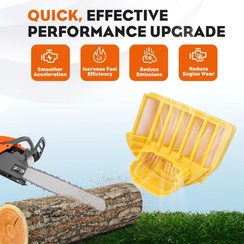 All In One Husqvarna 455 Rancher Chainsaw Maintenance Kit With Air Filter Fuel Line Primer Bulb Fuel Filter Spark Plug