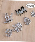 Check Out This Insane Mikinona 86 Piece Assorted Metric Rivet Nuts Kit With Easy Install Tool For Steel Jobs And Electrical Wiring. 86 pcs metric aluminum rivet nuts