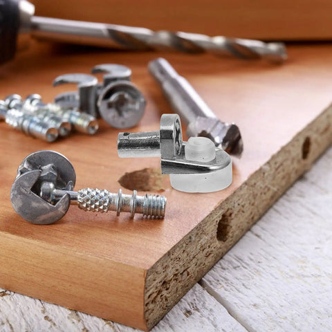 Close-up of 20 Pieces Zinc Alloy Shelf Support Pegs With Suction Cup For Kitchen And Bathroom Cabinets Secure And Stable Grip Metal Shelf Pins