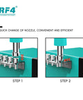 Soldering Station With Digital LCD Display For Mobile Phone Motherboard PCB BGA Desoldering And Repair Platform nozzle change