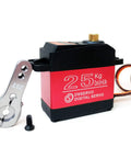 Beefy 25Kg RC Digital Servo with full metal gear, waterproof 180 degree control angle DS3225MG, includes 25T adjustable metal servo arm