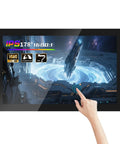 15.6 Inch Capacitive Multi-Touch Industrial Monitor With 16:9 FHD 1920x1080, Built-In Speakers, USB, VGA And HDMI Ports
