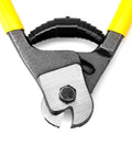 Close-up of Heavy Duty 8 Inch Steel Wire Cutter and Manganese Alloy Cable Pliers Cuts 1/4 Inch Wire Like Butter.
