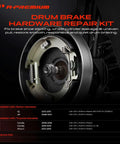 Fit For Rear Side Drum Brake Hardware Kit Set For Toyota Corolla And Scion XiQ With 230mm Rotors To Upgrade Your Brakes And Keep It Running Smooth Like A Charm. rear drum brake hardware kit, steel springs, 230mm