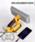 20V Max LED Flood Light For Dewalt Batteries, 40W Portable Work Light with USB charging and connected smartphone, battery not included