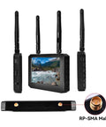 Compact 4.3 Inch FPV Monitor With DVR, 5.8GHz 40 Channel Receiver, 800x480 IPS Display, Built In Battery, FPV Goggles Compatible