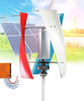 Heavy Duty 18000W Vertical Wind Turbine Kit For Home And Biz With 12V Controller, Colorful Windmill To Juice Your Eco Power