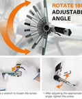 Rock Solid Multi Angle Industrial Air Belt Sander Includes 36 40 60 Grits Built Like A Tank For Pro Woodworking And Metal Grinding That Shreds Through Rust Like A Champ with adjustable angle feature.