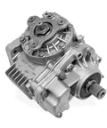 Rear Axle Transmission Transfer Case Assembly For VW Passat CC Tiguan 4 Motion And Audi Q3 Quattro With Beefed Up Reinforced Differential Housing And Upgraded Locking Function For High Horsepower Builds 0AU409053T Auto Parts silver metal unit shown front angle