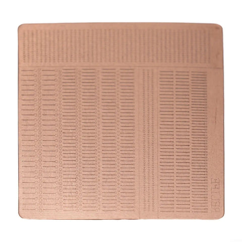 Copper solder tab repair spots and flying line patch solder pad for DIY electronics projects phone PCB patch kit.