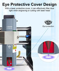 Upgrade Your 3018 CNC Engraving With A 10W Laser Module With Air Assist Built-In FAC Double Ultra-Fine Spot Head 12V Class 4 Power