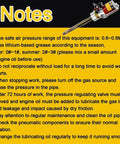 Pneumatic Grease Pump 50 To 1 Ratio Air Operated Grease Gun notes and maintenance tips for farm and industrial equipment.