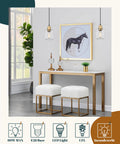 Dope Gold Seeded Glass Pendant Lights 2 Pack With Adjustable Height Industrial Farmhouse Hanging Fixtures in elegant room