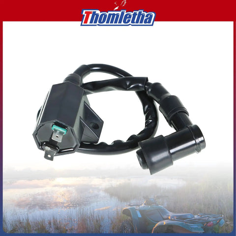 Ignition Coil CDI Box Replacement Kit For Kawasaki Bayou 220 1996 To 2002 And Bayou 250 2003 To 2011 With Spark Plug Plug And Play Compatible