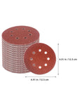 Pro Grade 8 Inch Sanding Discs With 150 Pack Hook And Loop Pads For Fast Dust Extraction, Durable dry sandpaper stack and disc.