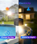 Six Pack Solar Pool Lights For Framed Above Ground Pools Waterproof Outdoor Garden Night Lights Easy Install