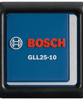Self Leveling Cross Line Laser With Bright Two Lines Up To 30 Feet Delivers Plumb And Level On Point Compact Bosch GLL25-10 Label