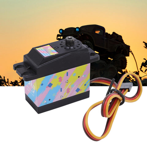 Heavy Duty 35Kg Digital RC Servo Featuring All Metal Gears And Beast Mode Response for precise steering on 1/10 1/12 scale RC vehicles.