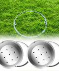 Beefed Up Heavy Duty Round Manhole Cover Set With Adjustable Diameter From 300mm To 900mm For Lawn And Garden Reinforced Steel Bar Construction