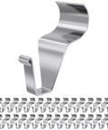 Heavy Duty Vinyl Siding Hooks 30 Pack Stainless Steel Clips No Drill No Hole Needed Outdoor Hangers Hassle Free