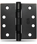 Heavy Duty Steel Door Hinges With Ball Bearings Pack Of 6 4 By 4 Inches Oil Rubbed Bronze Finish Reversible Left Or Right Hand