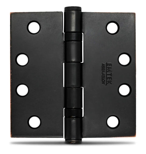 Heavy Duty Steel Door Hinges With Ball Bearings Pack Of 6 4 By 4 Inches Oil Rubbed Bronze Finish Reversible Left Or Right Hand