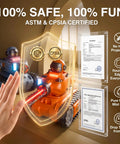 Rad 2 Pack RC Battle Tanks For Kids Aged 3 To 15, safe play features with water mist and infrared