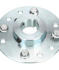 Go Kart 60 Tooth Rear Drive Sprocket Hub With One Inch Bore And One Quarter Inch Keyway Four Hole Mount Heavy Duty Silver