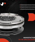 High Grade Dual Mass Flywheel Fits Audi A4 A5 Q5 2008 2017 showing precision machined surface and ring gear.