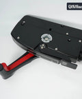 Top view of Side Mount Outboard Throttle Remote Control Box with 8 Pin Connector in die-cast aluminum housing.