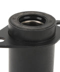 Rear Axle Bearing Carrier Hub for 50cc to 125cc ATVs Quad Go Karts, front view, beefy heavy duty replacement, metal construction